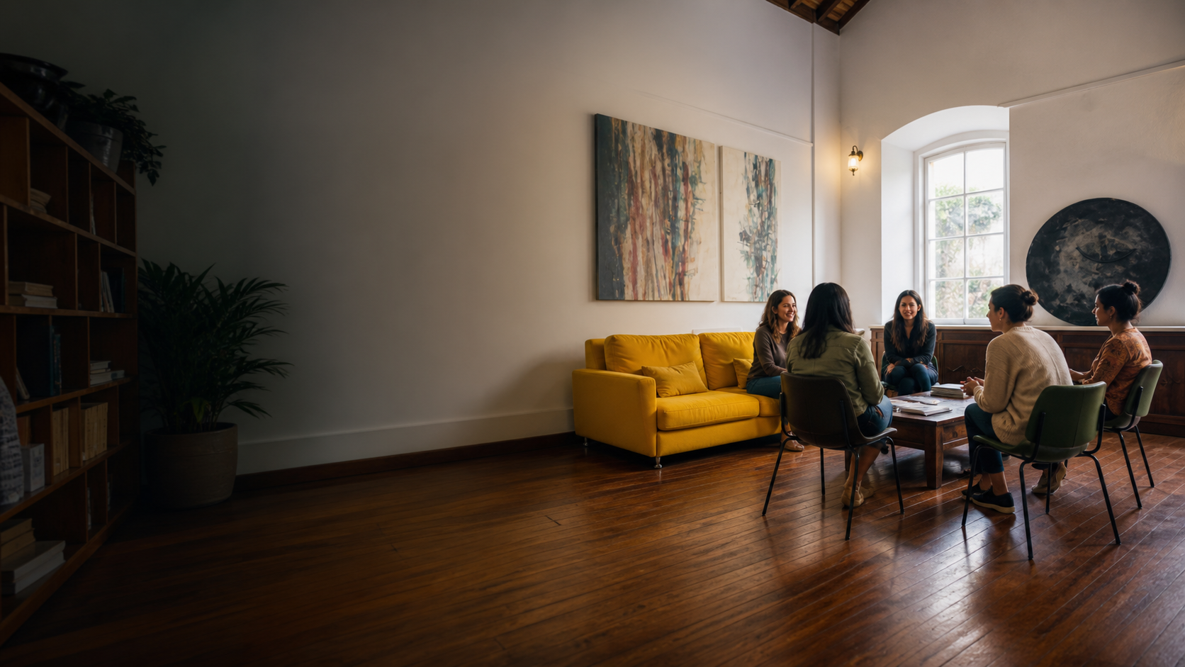 Espacio comunitario de encuentro de AlunCo Fundación