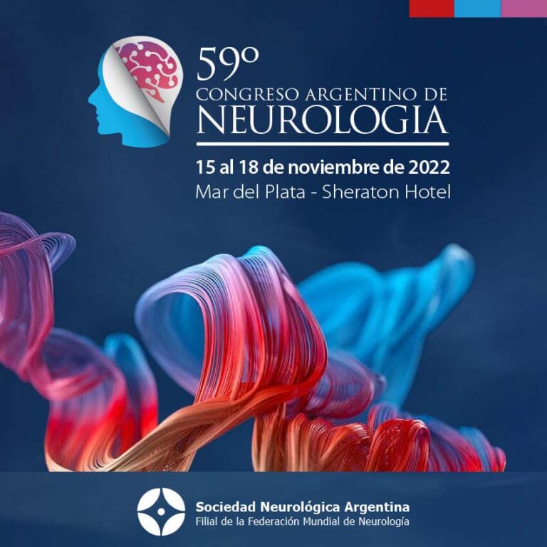 2022: 59° Congreso de Neurología, en la Ciudad de Mar del Plata.